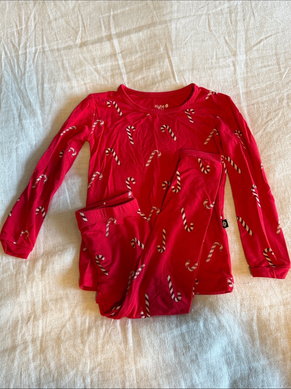 Kyte Baby Candy Cane Toddler Pajamas